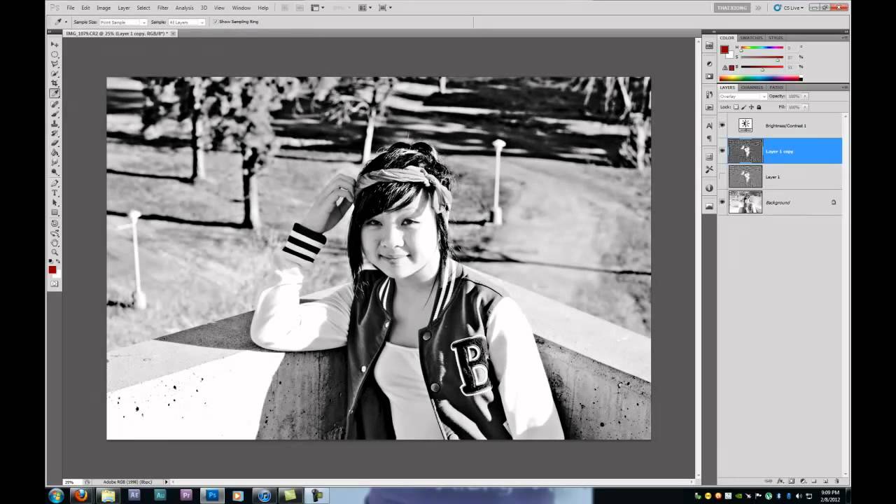 High Contrast Black n white Editing YouTube
