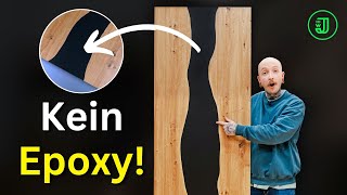 538 Euro gespart! 😮👉 So baust du dir einen RIVER TABLE - ganz OHNE Epoxy! | Jonas Winkler