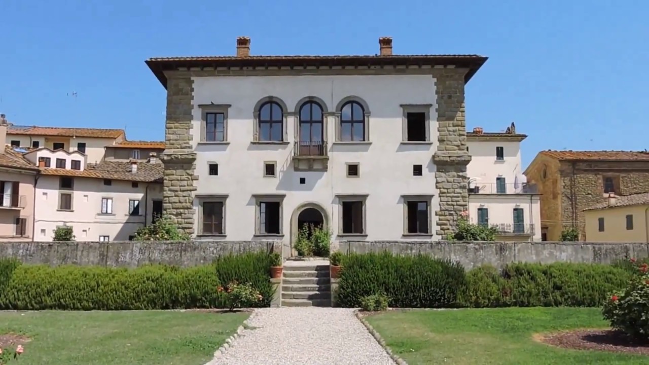MONTE SAN SAVINO (Arezzo) Palazzo di Monte e Giardini Pensili - Chiesa della Misericordia