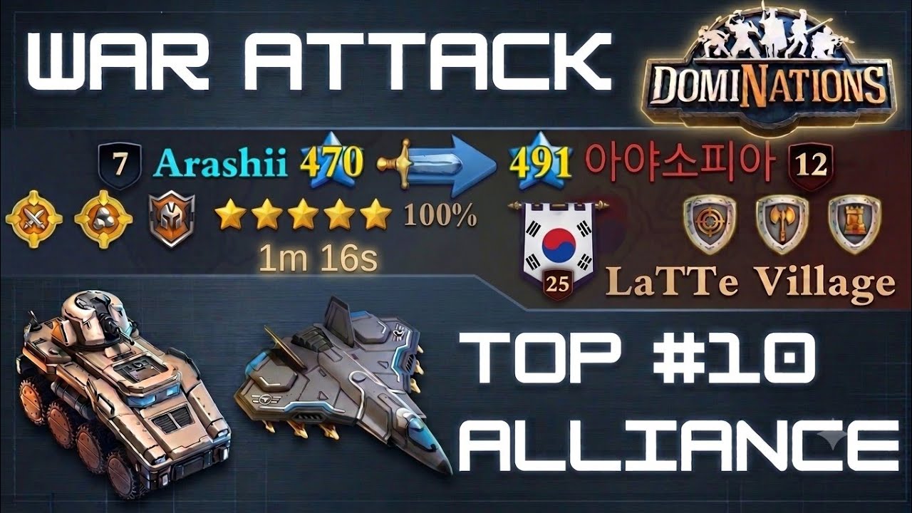 APC + Fighters Vs Top #10 Defender! - DomiNations [Raw Replay]
