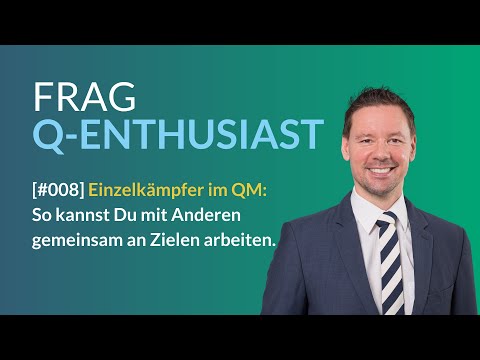 Einzelkämpfer im QM? ? Ich habe eine mögliche Lösung für Dich