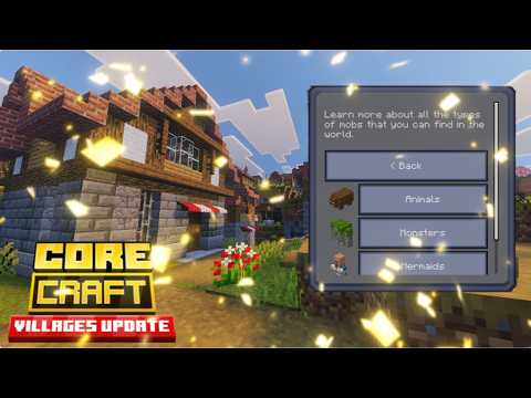 New world on Core Craft addon | Minecraft Bedrock | #minecraft # ...