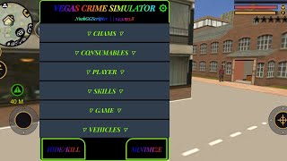 VEGAS CRIME SIMULATOR MOD MENU HACK 