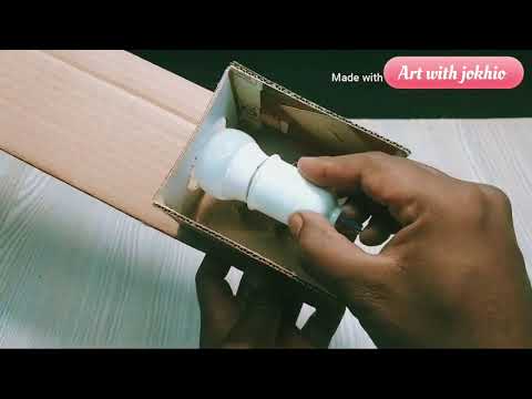 Best Night light | how to make Interesting night wall lamp with Cardboard