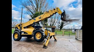 CATERPILLAR TH580B 4WD TELEHANDLER *17 METER REACH, 5 TON LIFT* C/W PALLET TINES CATERPILLAR TH580B 4WD TELEHANDLER *17 METER REACH, 5 TON LIFT* C/W PALLET TINES