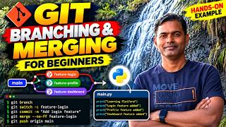 Details 34.Git Branching Explained Simply | Create, Switch, Merge & Push Branches Guide