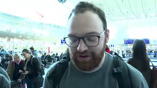 Passengers stranded during Middle East conflict