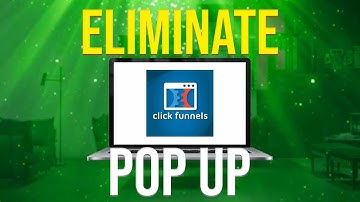 How To Eliminate A Pop Up From ClickFunnels