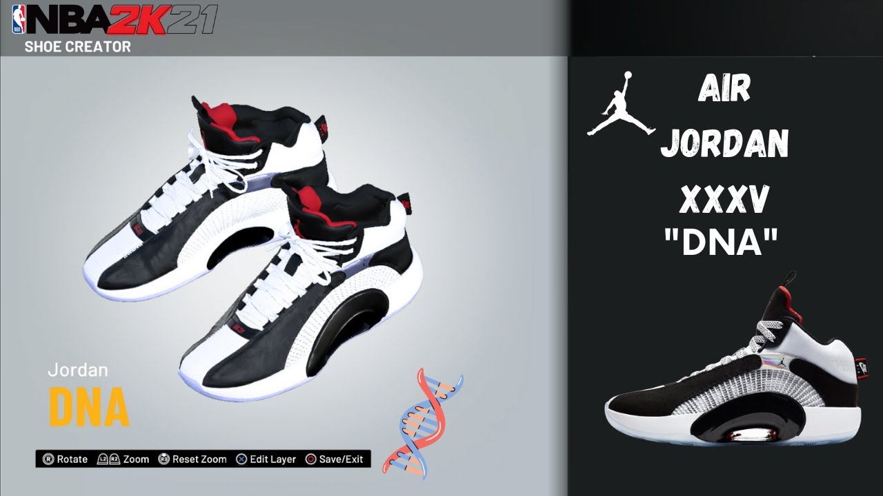 How to make the Air Jordan XXXV \