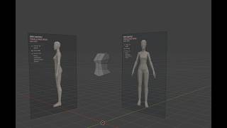 How to Model a Low-Poly Female Torso in Blender | Creating Yuna #2