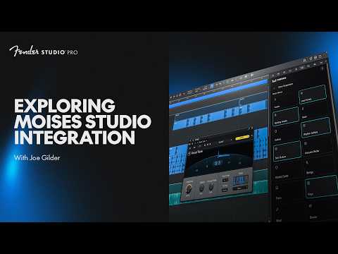 Moises Studio Integration | New in Studio Pro 8.1 | Fender Studio
