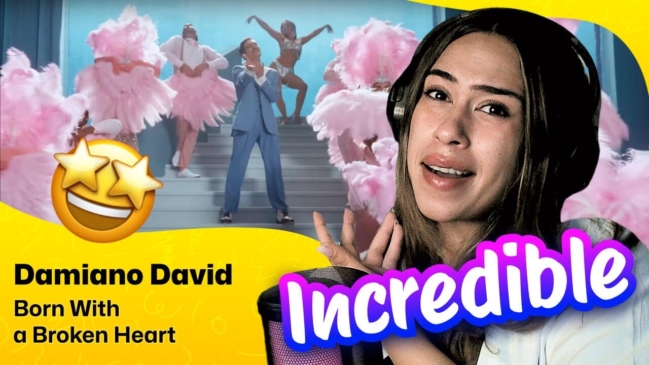 Reaction ▷  Damiano David  - Born With a Broken Heart