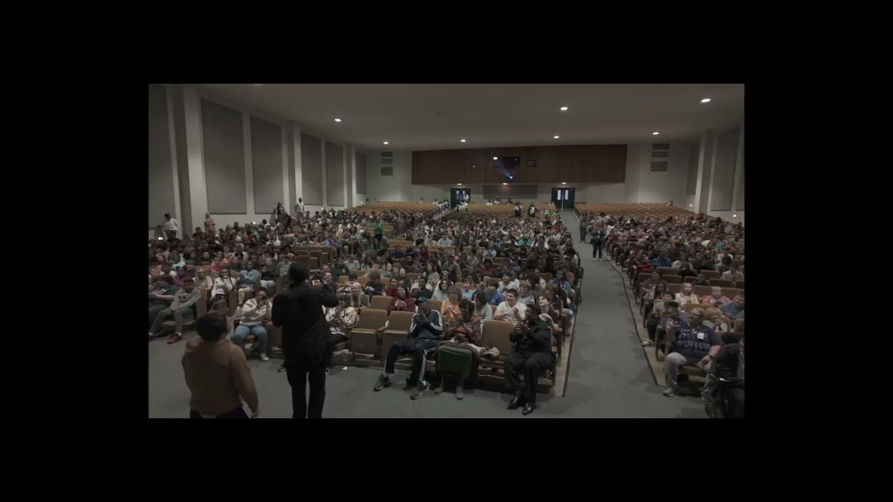 Young Rapper Gets Inspired During School Assembly - YouTube
