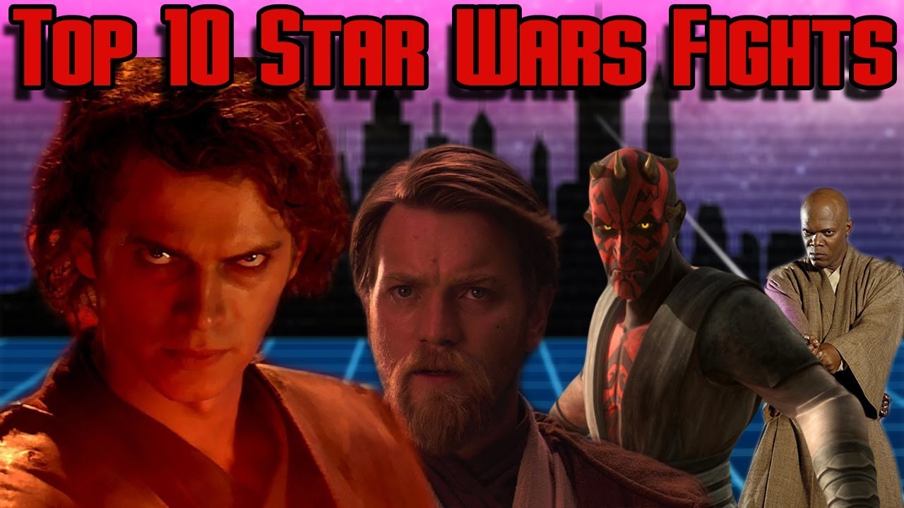 top 10 lightsaber duels
