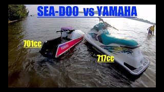 1996 Seadoo SPX 717 (X4) vs 1995 Yamaha SUPER-JET 701