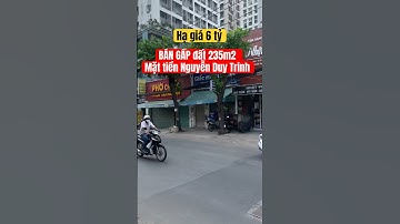 Hạ giá 6 tỷ bán gấp đất cực đẹp 235m2 Nguyễn Duy Trinh, Quận 2 #shorts