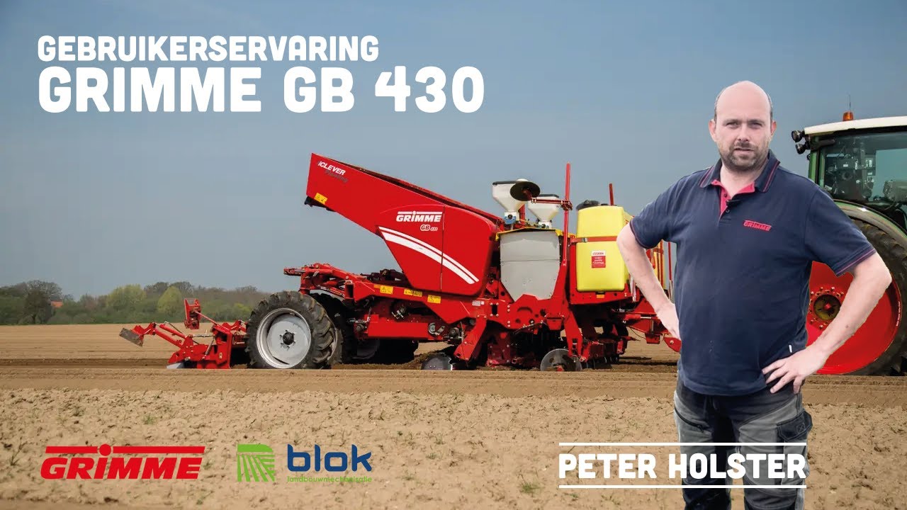Gebruikerservaring GRIMME GB 430 pootmachine - Peter Holster, Marknesse