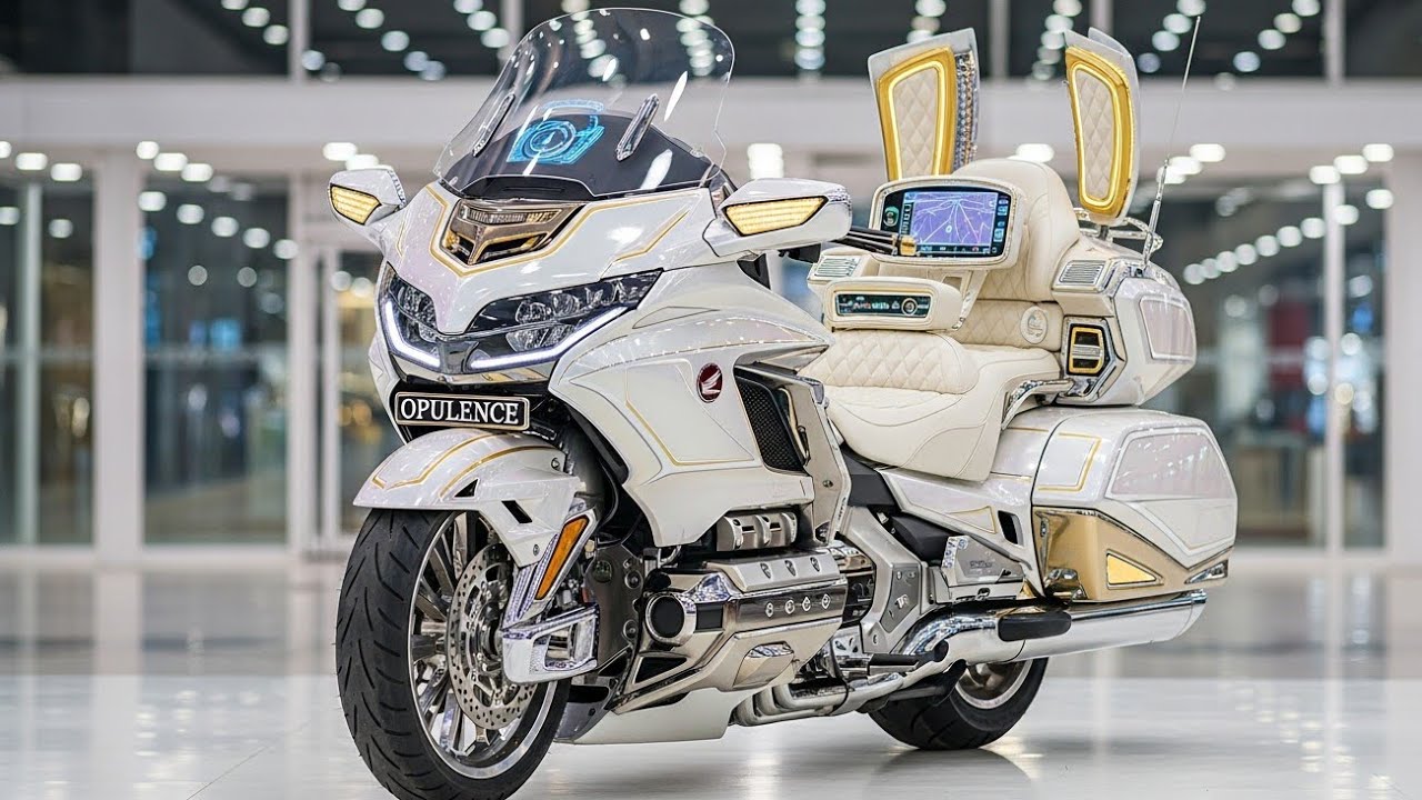 Мотоцикл Honda Gold Wing Grand Opulence Premium Touring 2026 года выпуска.