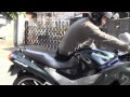 バイクの押しがけの仕方！ZZR1100だ覚悟しろよ！コノヤロウ！