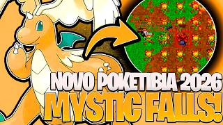 NOVO POKETIBIA MOBILE E PC 2026 BASE MEGA E SHINY!🔥😎POKE MYSTIC FALLS! VENHA AGORA!