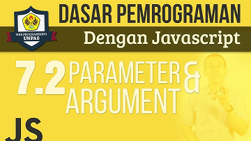 FUNCTION pada JAVASCRIPT : PARAMETER dan ARGUMENT