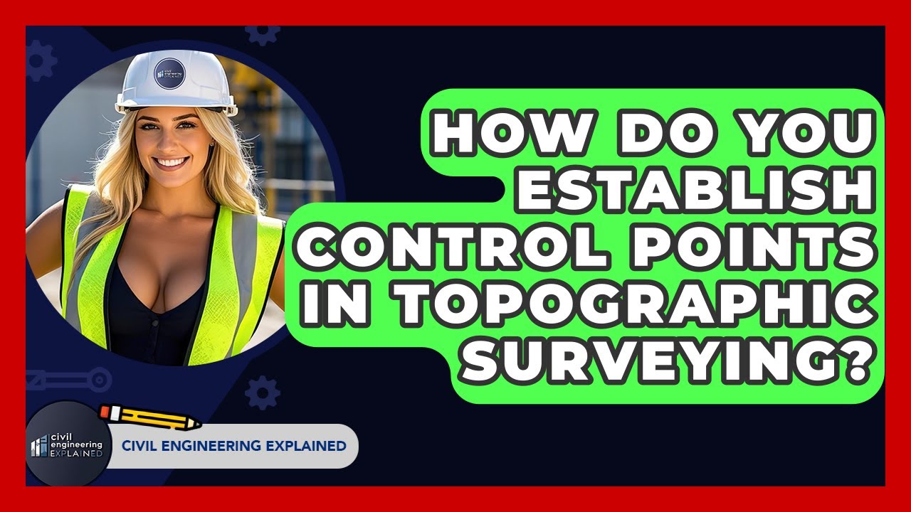 How Do You Establish Control Points In Topographic Surveying? - Civil Engineering Explained