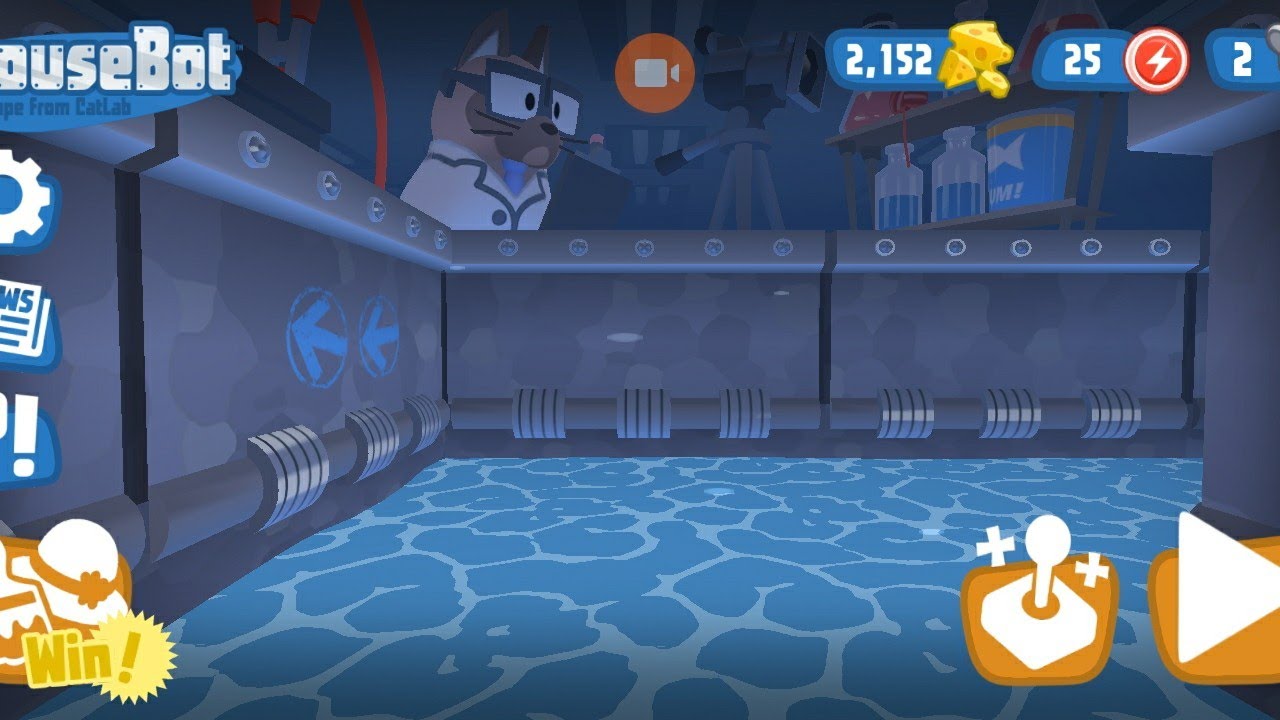 محاولة تختيم لعبت Mousebot جزء الرابع