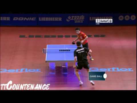 Wang Hao (CHN) serve variations