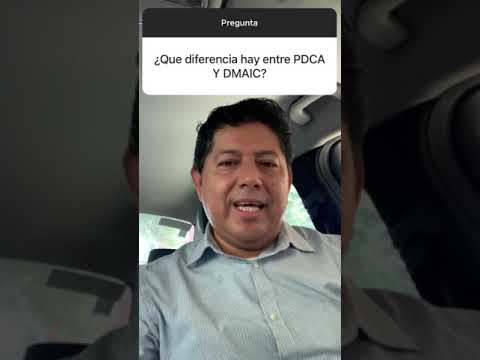Vídeo: Diferencia Entre PDCA Y DMAIC