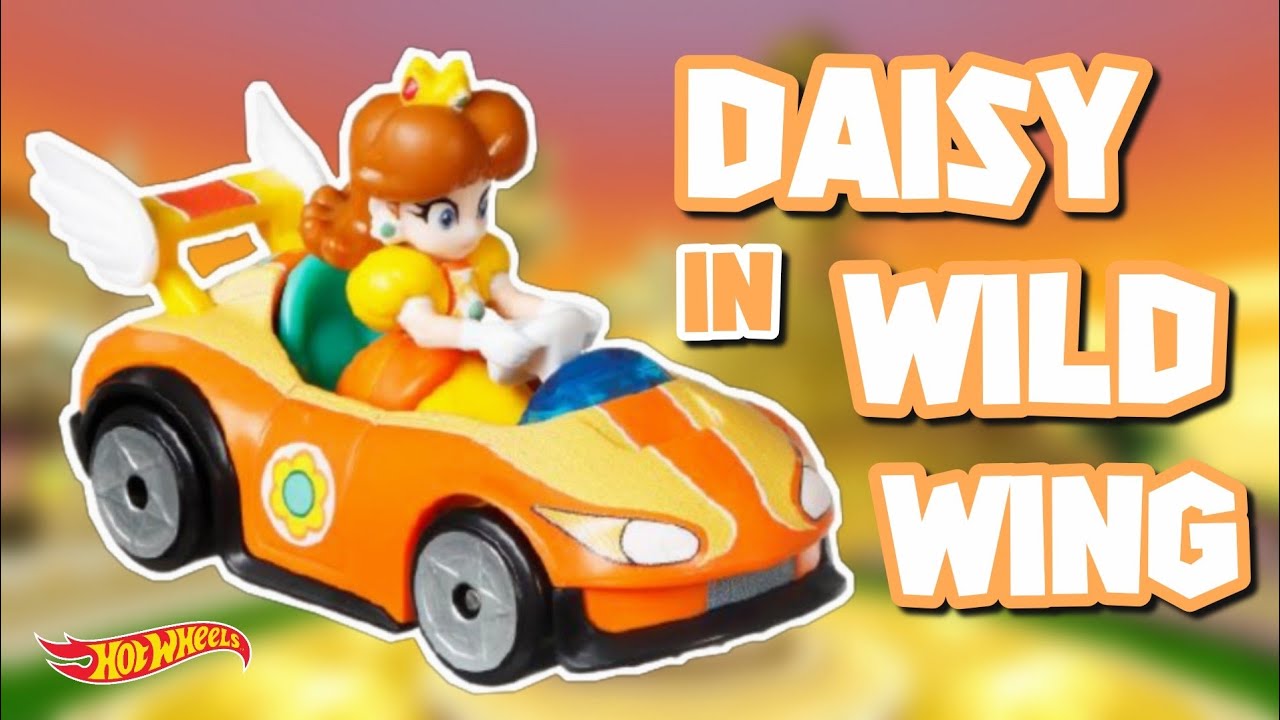Daisy in Wild Wing Hot Wheels Mariokart Toy Review YouTube