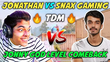 Jonathan vs Snax Gaming tdm fight 🔥 Comeback 😲 SAMSUNG,A3,A5,A6,A7,J2,J5,J7,S5,S6,S7,59,A10,A20,A30