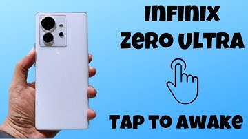Infinix Zero Ultra Tap to Awake ||Double Tap Screen ON OF ||How to disable double tap to wake screen