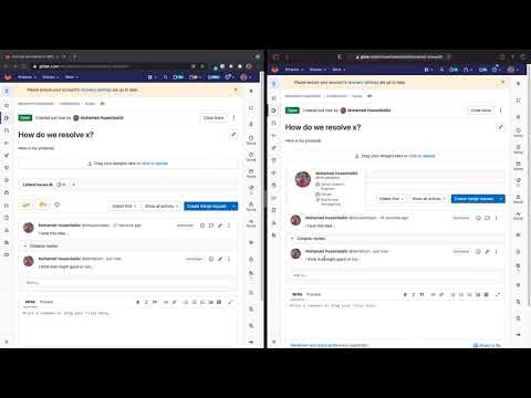 Collaborate synchronously with GitLab issues!