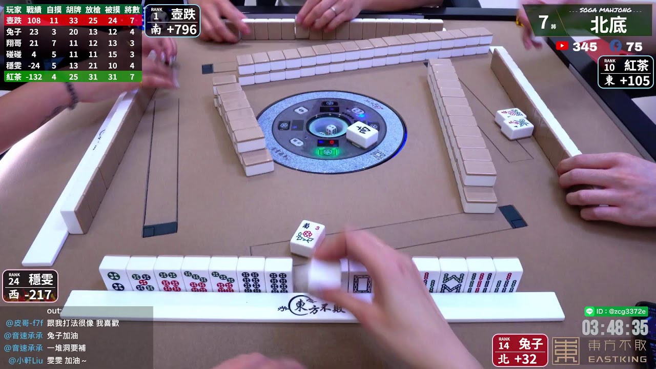 嗽嘎麻將 | 25/10/18 紅茶 壺跌 碰碰 翔哥 晚場