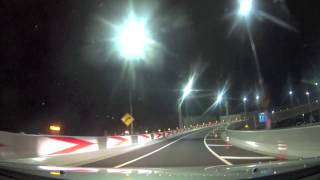 【第三⇒K7⇒K5⇒B】ガキの頃を思い出しながらドライブした日：第三京浜：玉川～首都高湾岸線：大黒PA（17/05/04/AM01:02） Daisankeihin - Syutokou-Wangan