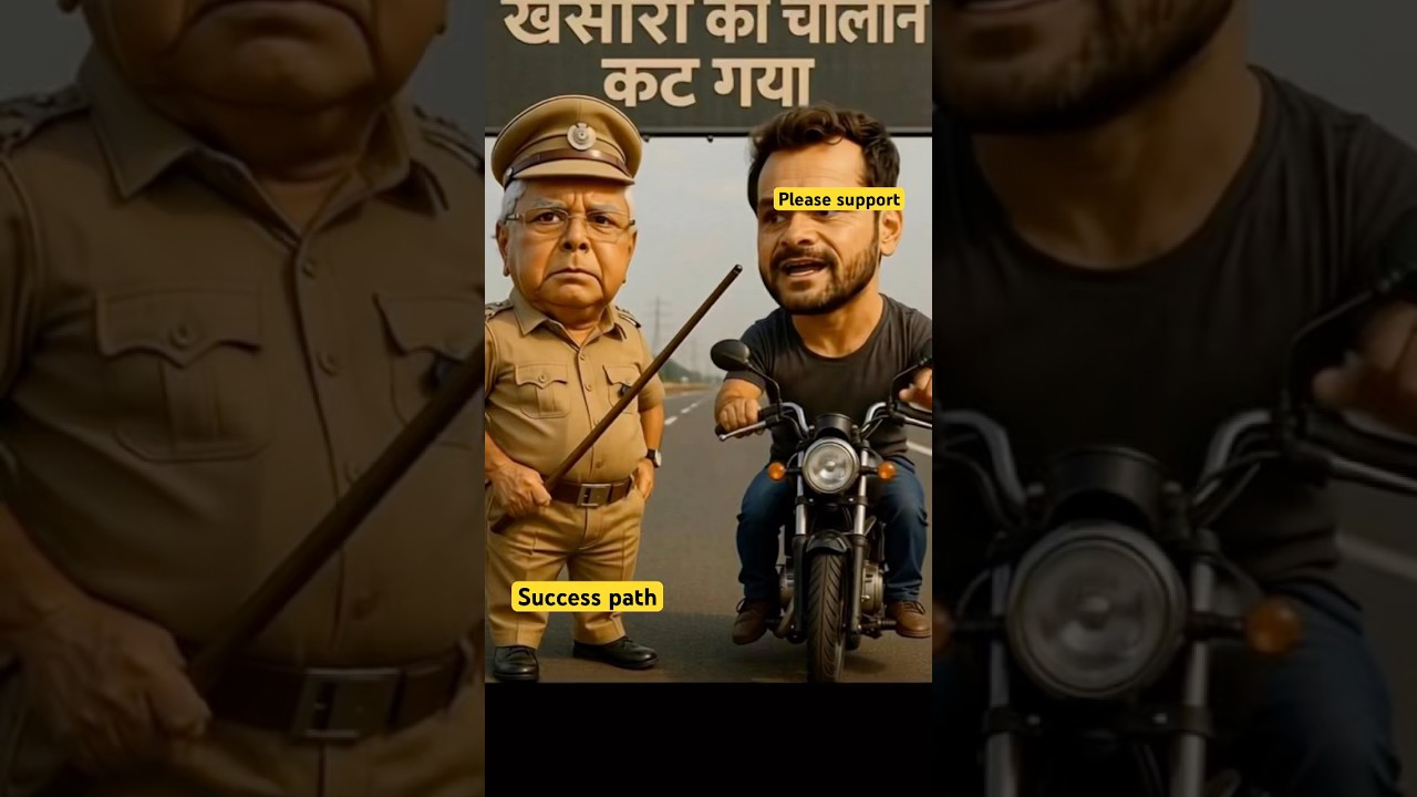 😂 खेसारी का चालान कट गया | Khesari Vs Lalu | 