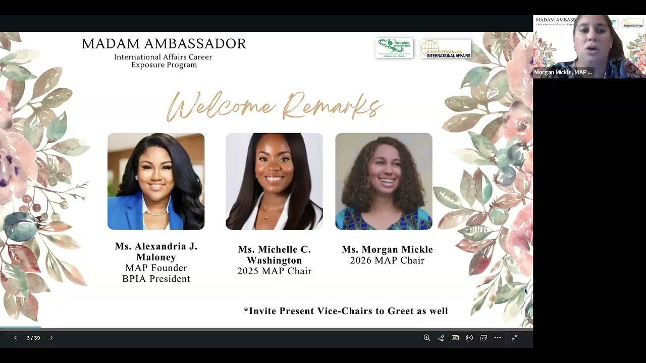 Mentors & Volunteers Interest Meeting: 2026 Madam Ambassador Program