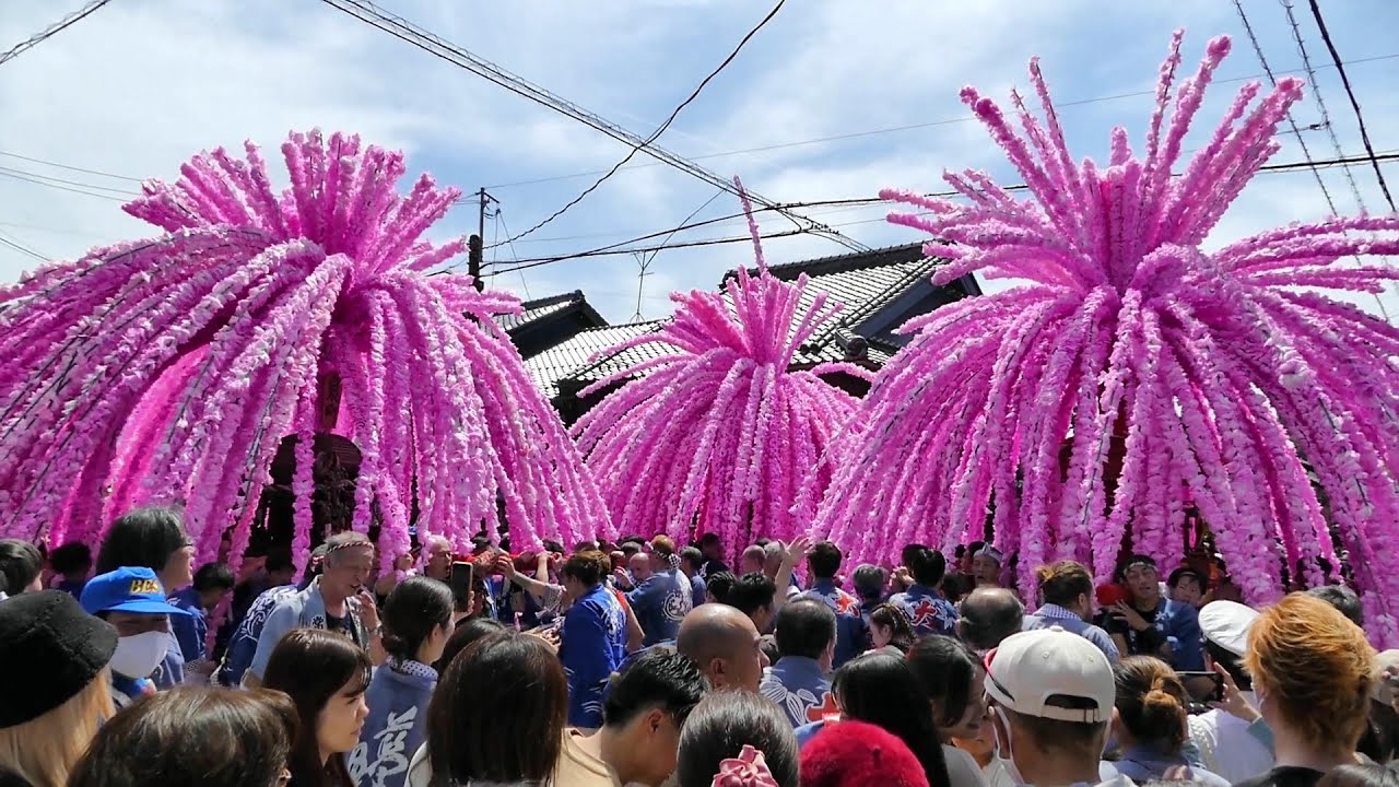 美濃まつり 2024  （花みこしの総練り）