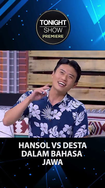 LUWESNYA BAHASA JAWA HANSOL DAN DESTA #shorts