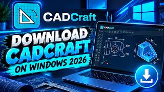 How to Download CADCraft on Windows in 2026 (Free AutoCAD Alternative) screenshot 3