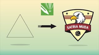 How to Make a Volleyball team Logo using coreldraw x7