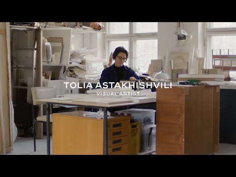 Installation artist Tolia Astakhishvili, a winner of the 2024 CHANEL Next Prize