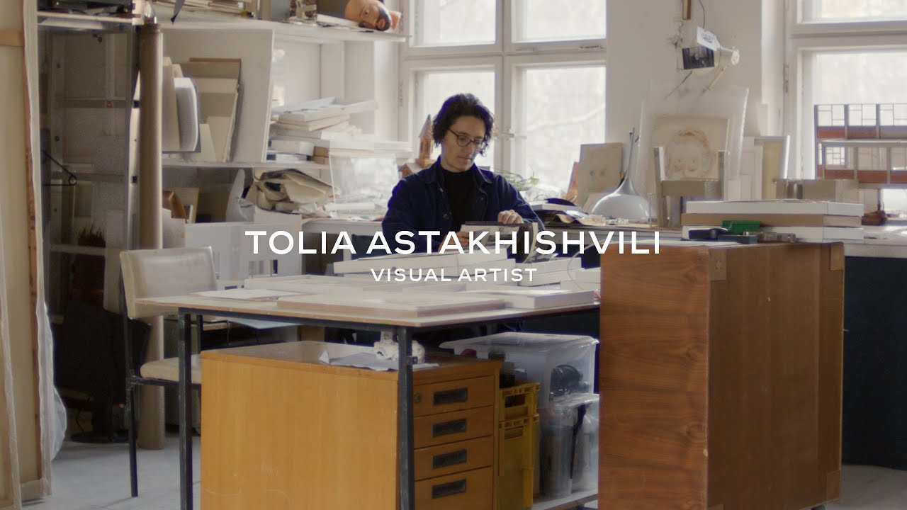 Installation artist Tolia Astakhishvili, a winner of the 2024 CHANEL Next Prize