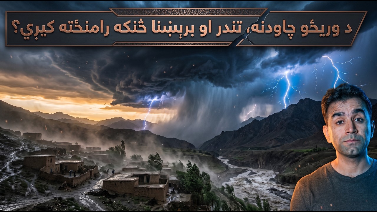 Floods, Thunderstorms and Cloudbursts Explained | Ishaq Sadat | سيلابونه څنګه راوځي؟
