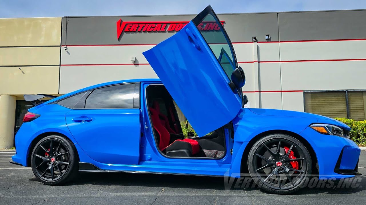 Introducing our newest lambo door kit for the Honda Civic Type R, It ...