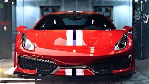 NFS Unbound - Ferrari 488 Pista 2019 | Engine And Customization Showcase