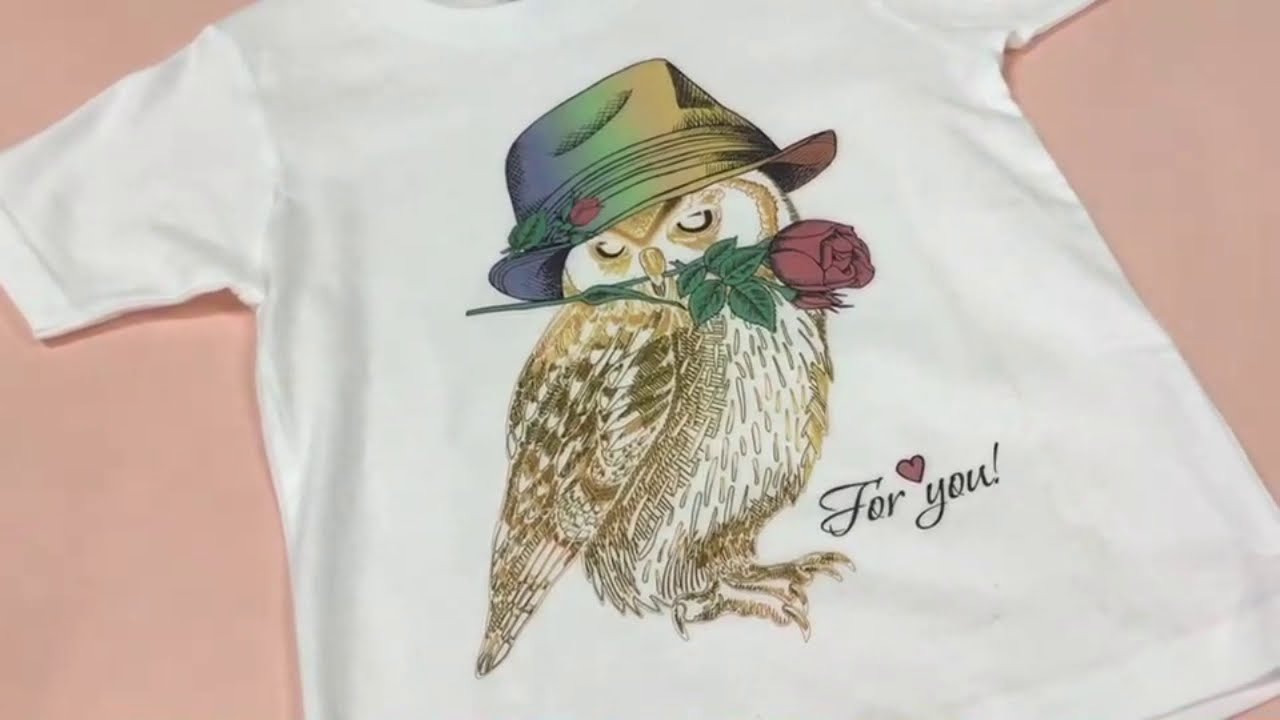 自己設計熱轉印-魔法轉印粉印表機操作示範