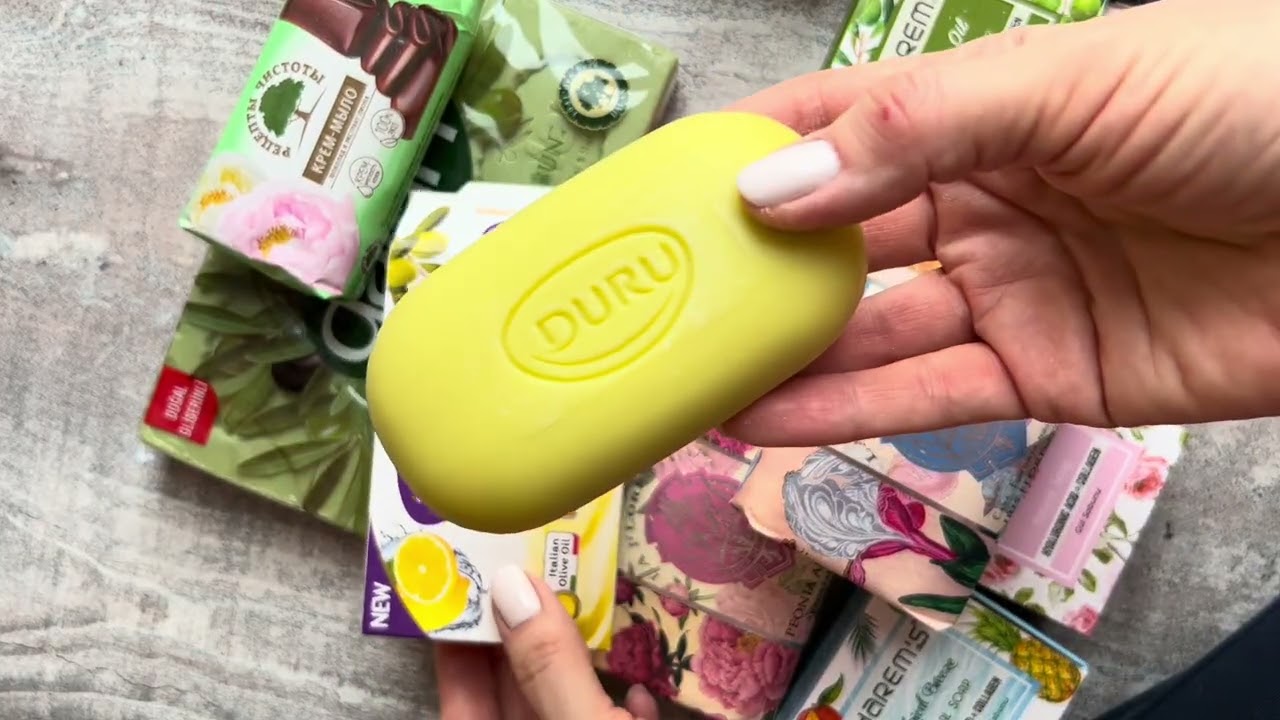 Распаковка мыла шепотом 