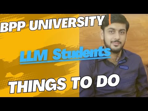 Bpp Llm Module BPP University LLM Students must watch this video ! Module Registration ...