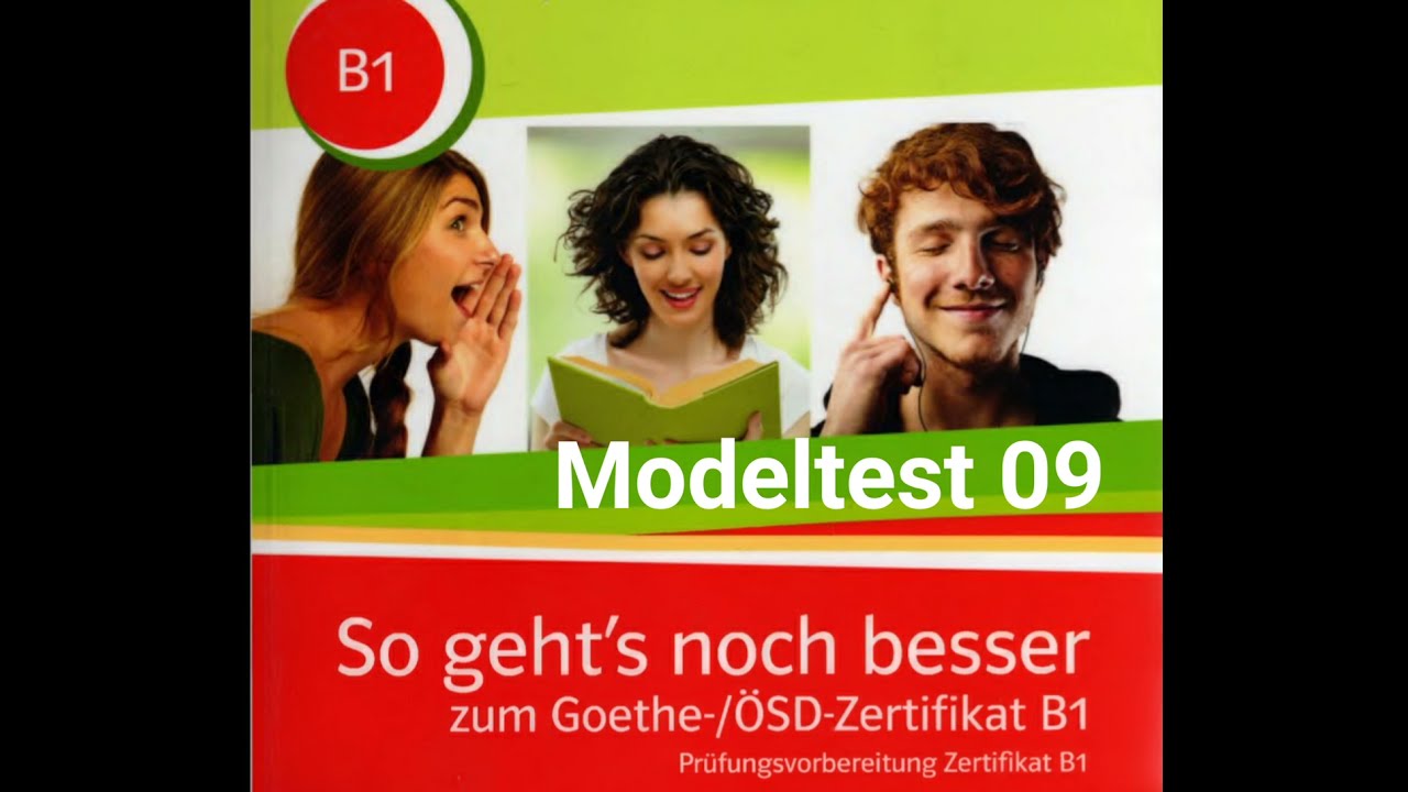 So geht noch besser b1 Hören Modelltest 09 Teil 1 2 3 84 mit Lösungen